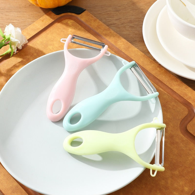 Nordic Style Vegetable & Fruit Peeler ? Stainless Steel Blade, Ergonomic Handle